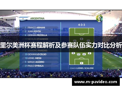 里尔美洲杯赛程解析及参赛队伍实力对比分析